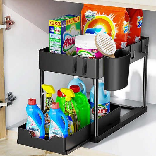 Under sink organizer
